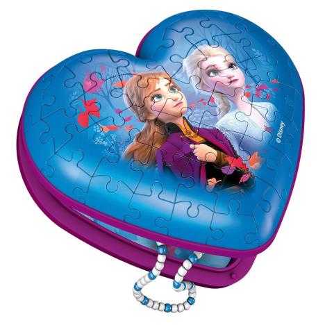 Disney Frozen 2 Heart Shaped 3D Puzzle Extra Image 1